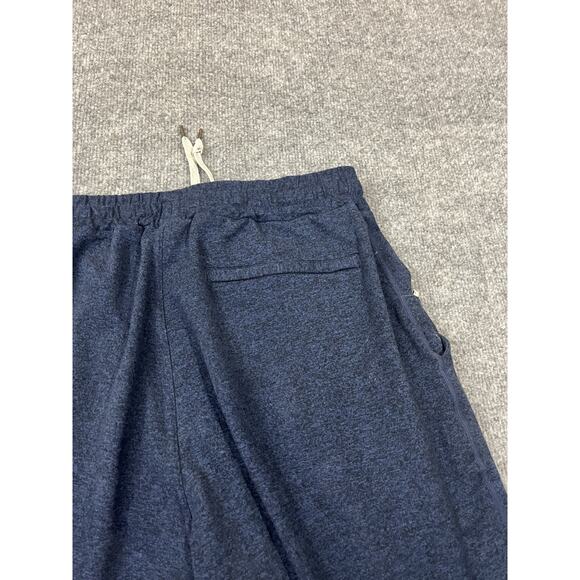 Vuori Pants M Heather Blue Stretch Gym Activewear Ponto Performance Athletic Run - Picture 15 of 15
